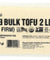 House Foods: Organic Special Firm Bulk Tofu, 2 Lb