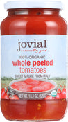 Jovial: Tomato Whole Peeled Organic, 18.3 Oz