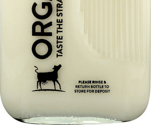 Straus: Organic Cream-top Whole Milk, 64 Oz