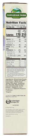 Cascadian Farm: Berry Vanilla Puffs Cereal, 10.25 Oz