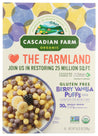 Cascadian Farm: Berry Vanilla Puffs Cereal, 10.25 Oz