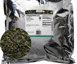Frontier Herb: Nettle Leaf Cut And Sifted Organic, 16 Oz