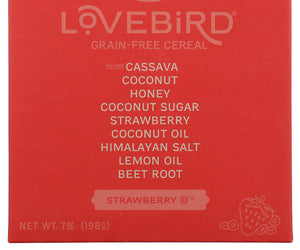 Lovebird: Cereal Strawberry, 7 Oz