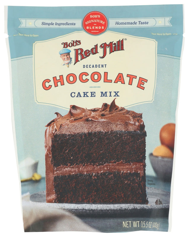 Bobs Red Mill: Decadent Chocolate Cake Mix, 15.5 Oz