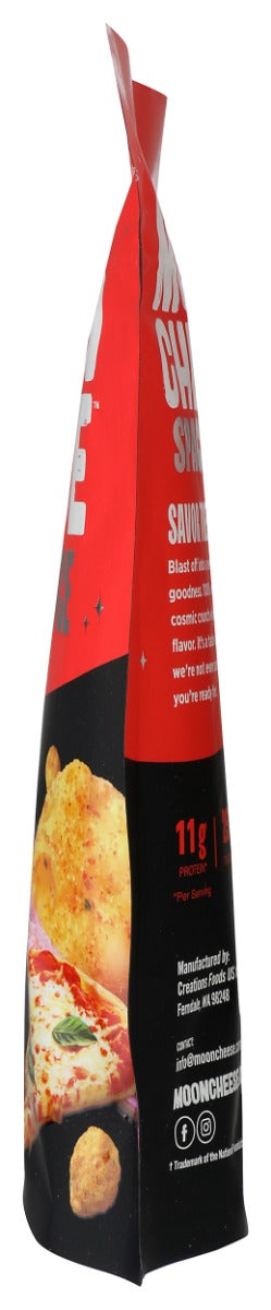 Moon Cheese: Space Spice Out Of This World Pizza Cheese Snack, 2 Oz