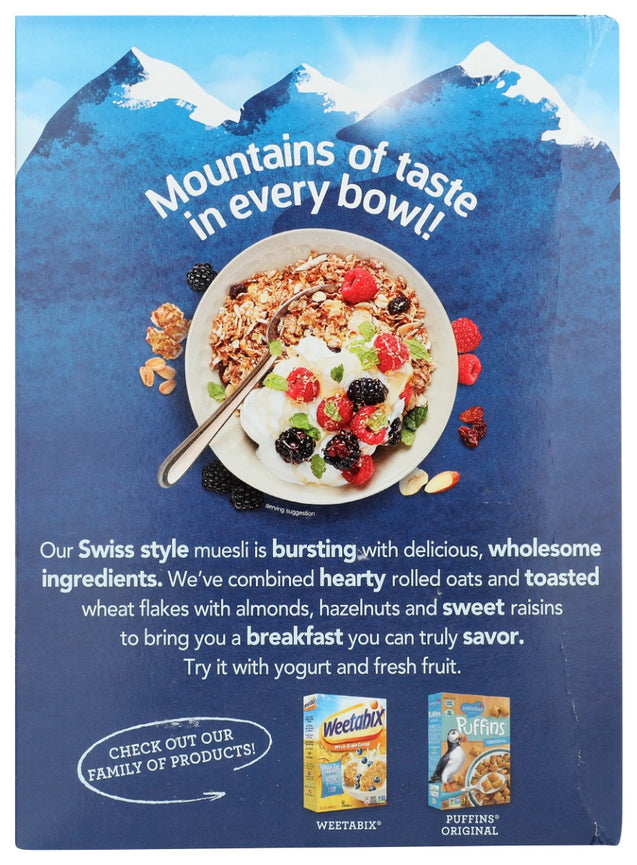 Alpen: Muesli Cereal No Sugar Added, 14 Oz