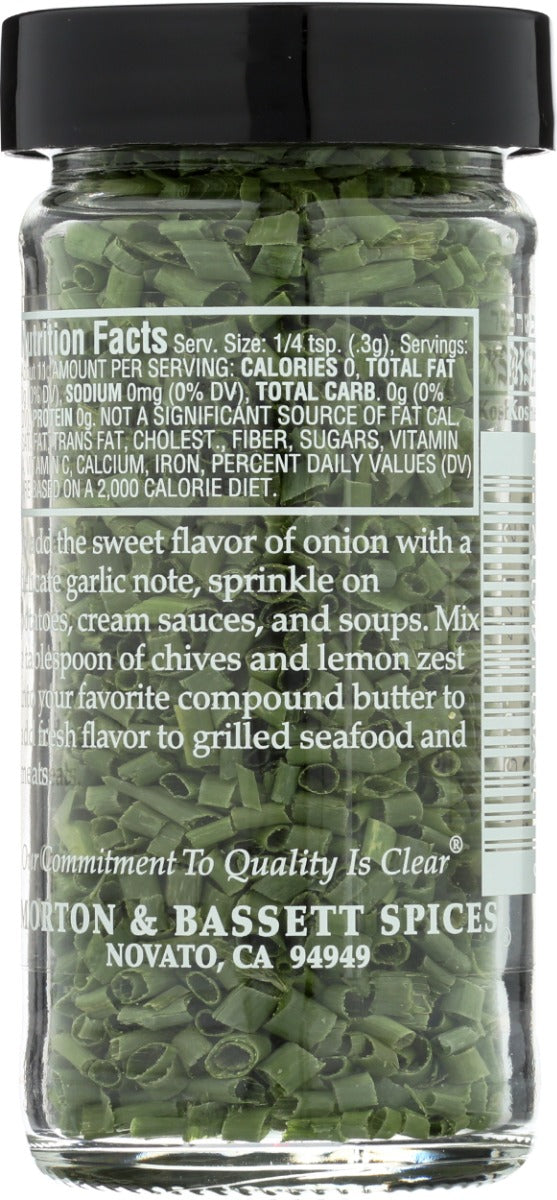 Morton & Bassett: Chives, 0.12 Oz