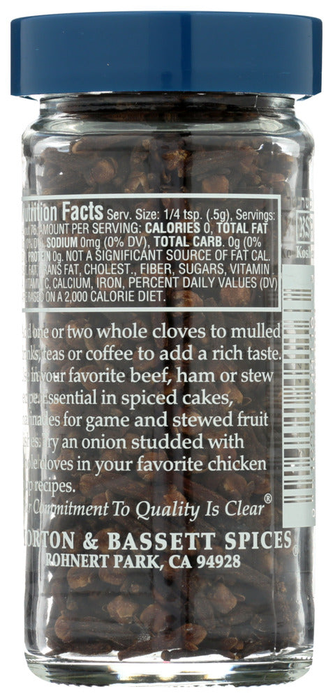 Morton & Bassett: Whole Cloves, 1.3 Oz