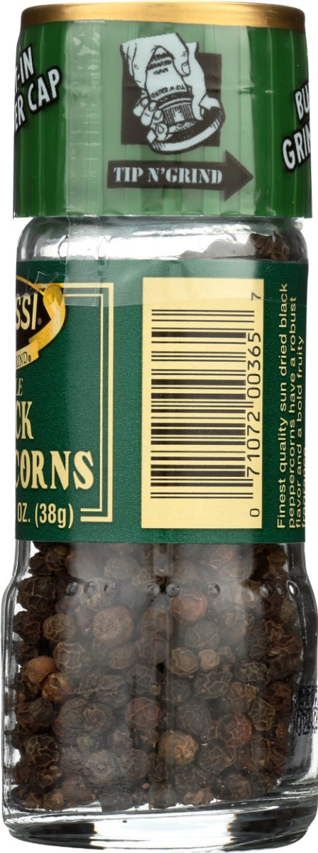 Alessi: Whole Black Peppercorns, 1.34 Oz