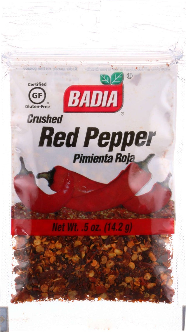 Badia: Pepper Red Crushed, 0.5 Oz