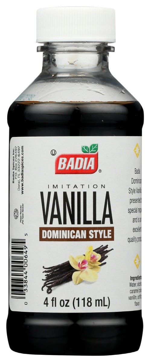 Badia: Vanilla Extract Imitation, 4 Oz
