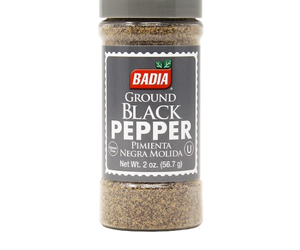 Badia: Pepper Black Ground, 2 Oz