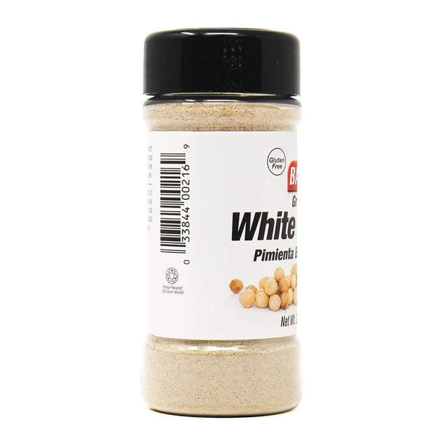 Badia: Ground White Pepper, 2 Oz