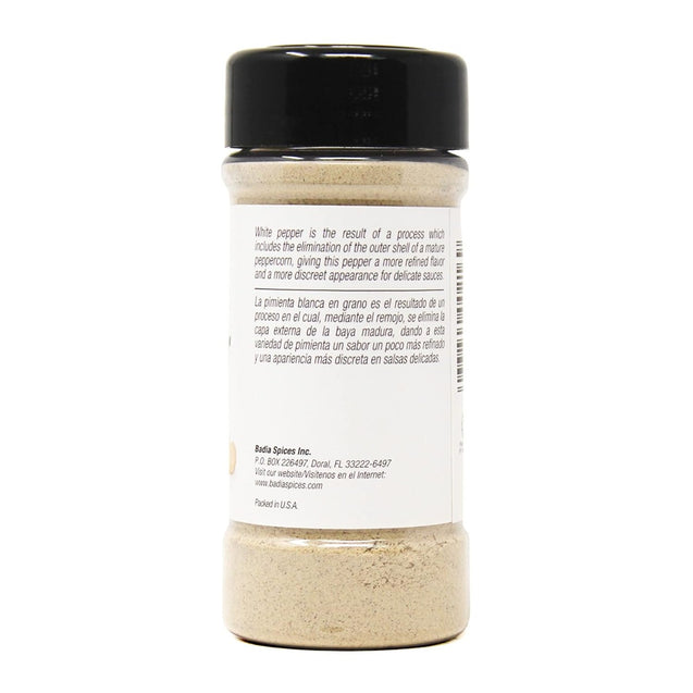 Badia: Ground White Pepper, 2 Oz