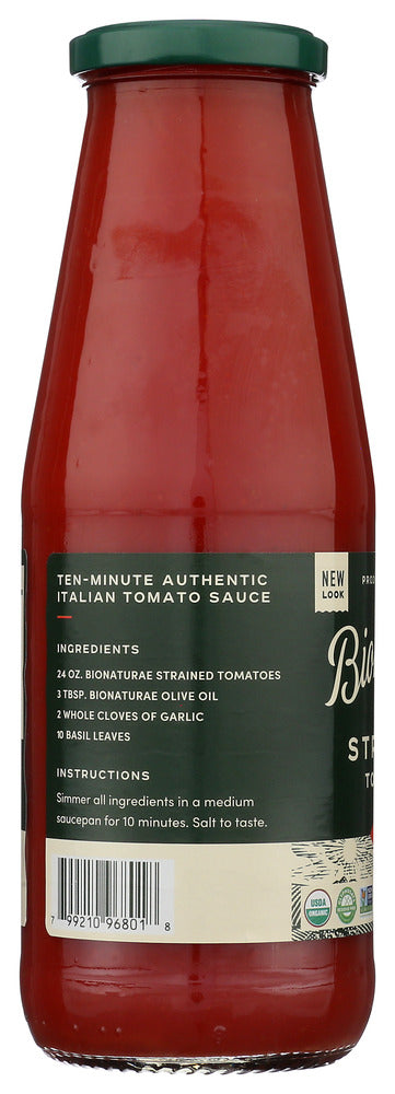 Bionaturae: Organic Strained Tomatoes, 24 Oz