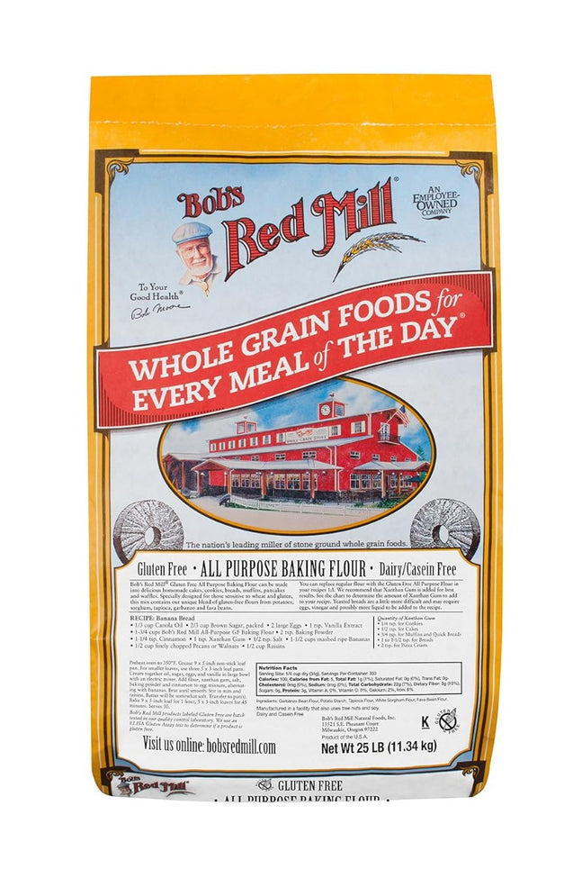 Bob's Red Mill: Gluten Free All Purpose Baking Flour, 25 Lb