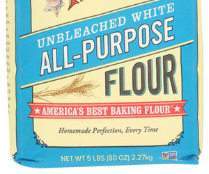 Bobs Red Mill: Unbleached White All Purpose Flour, 5 Lb