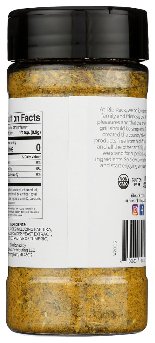 Rib Back: Chicken Spice Rub Seasoning, 5.5 Oz