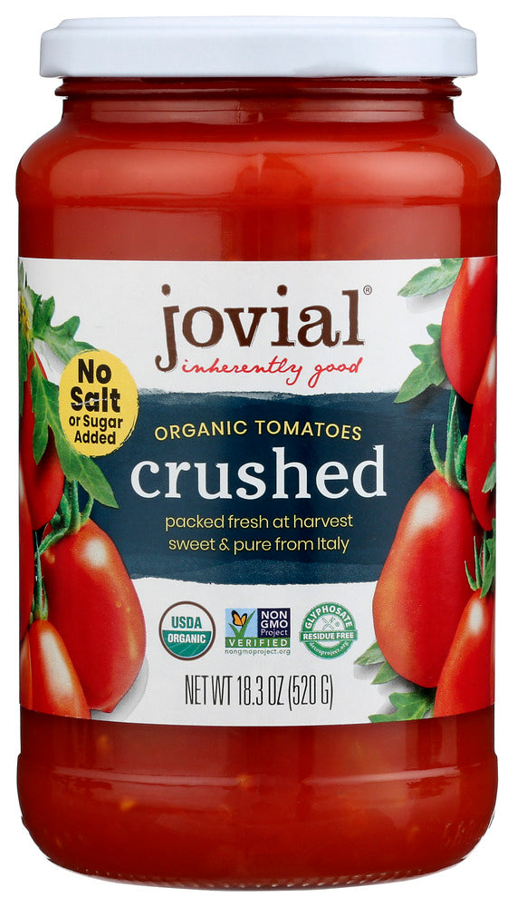 Jovial: Organic Crushed Tomatoes, 18.3 Oz