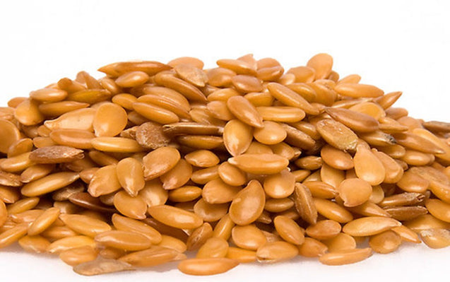 Bulk Seeds: Organic Golden Flax Seed, 25 Lb