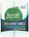 Seventh Generation: Recycled Paper Towels 2 Rolls, 1 Ea