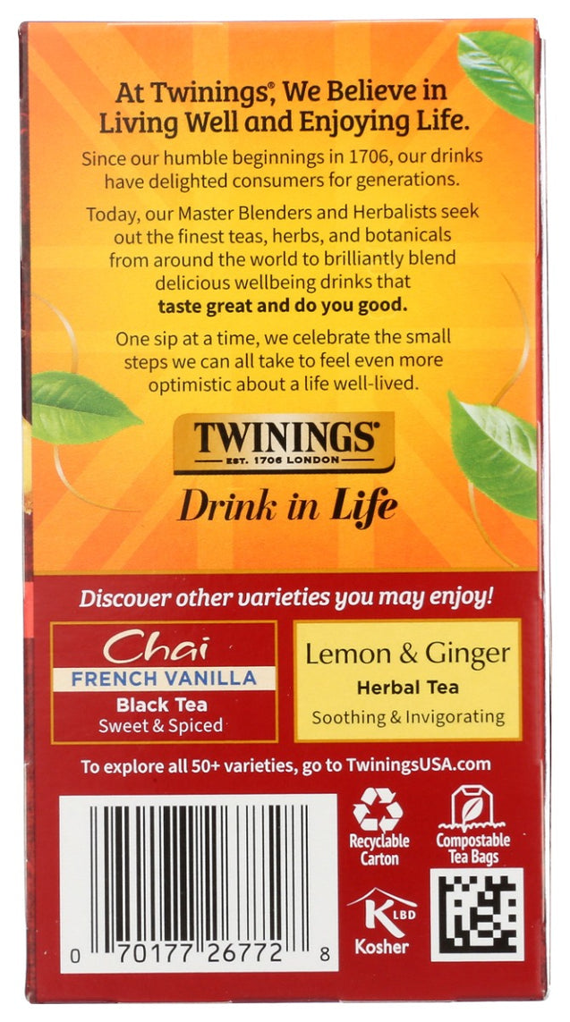 Twining Tea: Ultra Spice Chai Tea, 20 Bg
