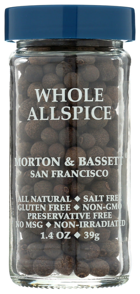 Morton & Bassett: All Natural Whole All Spice, 1.4 Oz