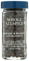 Morton & Bassett: All Natural Whole All Spice, 1.4 Oz