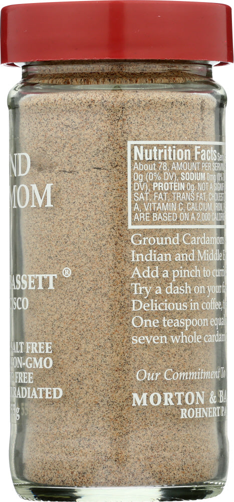 Morton & Bassett: Ground Cardamom, 1.9 Oz