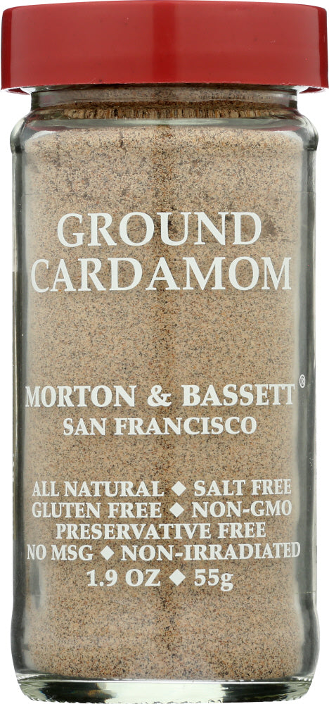 Morton & Bassett: Ground Cardamom, 1.9 Oz