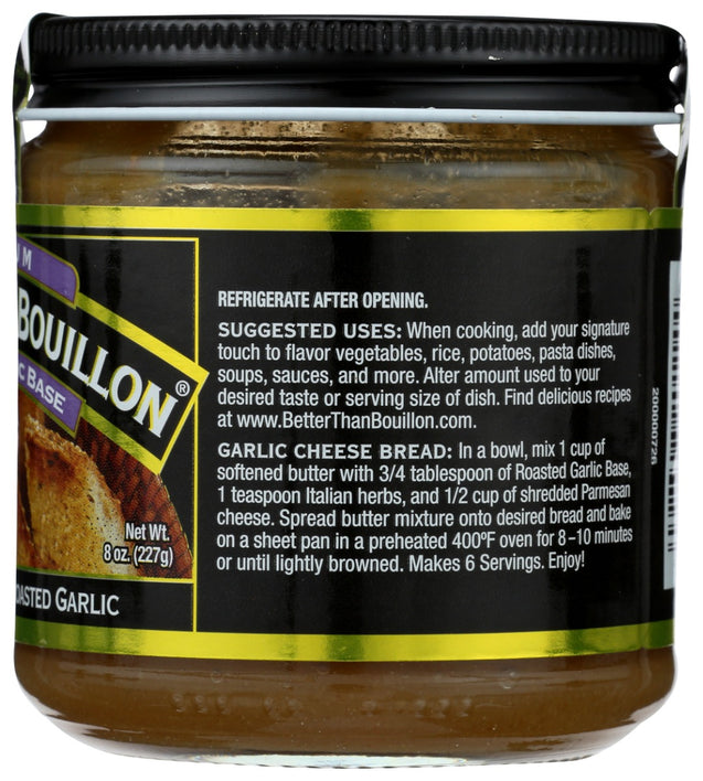 Better Than Bouillon: Roasted Garlic Base, 8 Oz