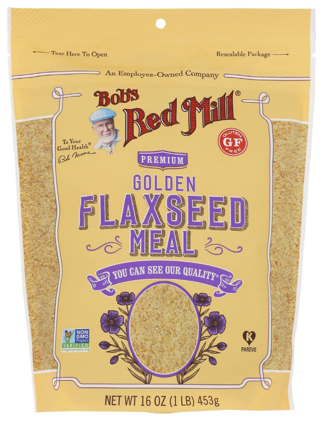 Bobs Red Mill: Premium Golden Flaxseed Meal, 16 Oz