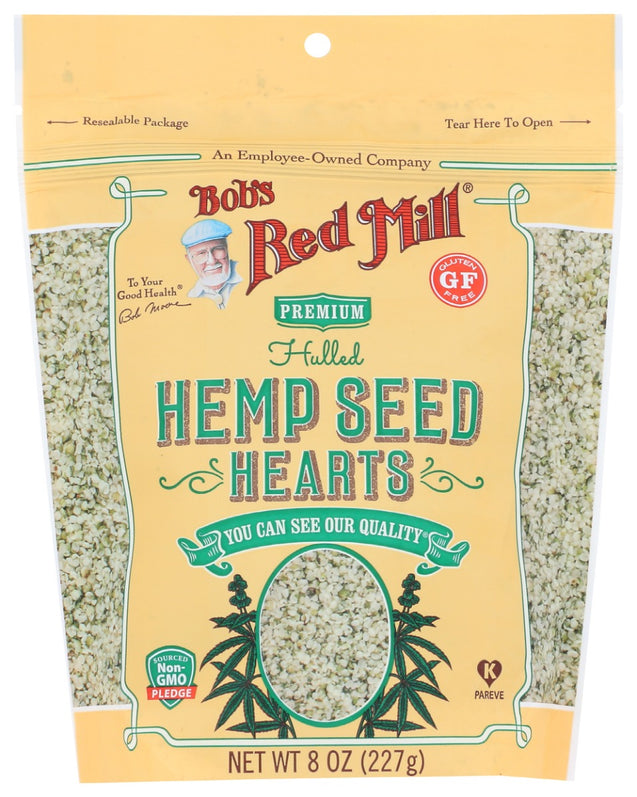 Bobs Red Mill: Hulled Hemp Seed Hearts, 8 Oz