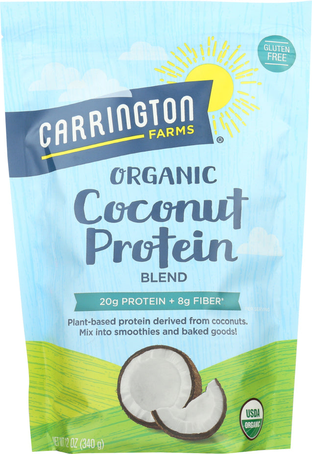 Carrington Farms: Coconut Protein Blend Organic, 12 Oz