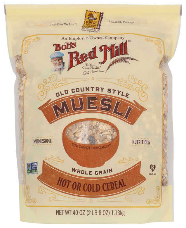 Bobs Red Mill: Old Country Style Muesli, 40 Oz
