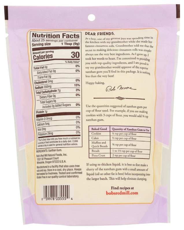Bobs Red Mill: Xanthan Gum, 8 Oz