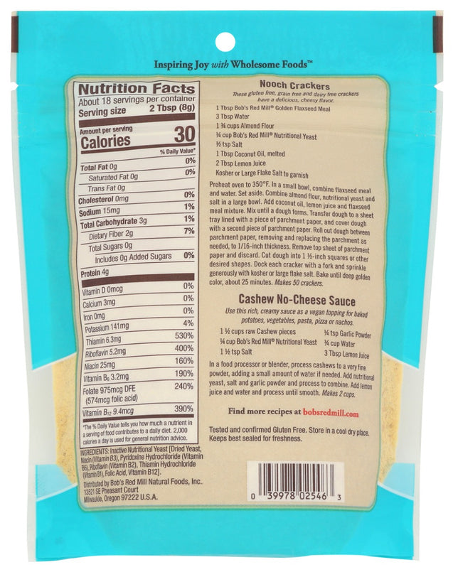 Bobs Red Mill: Nutritional Yeast, 5 Oz