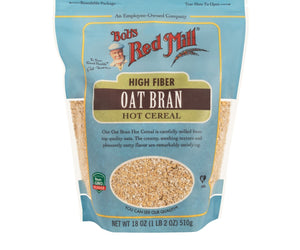 Bob's Red Mill: High Fiber Oat Bran Hot Cereal, 18 Oz