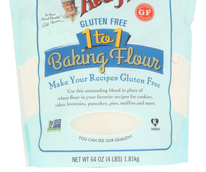Bobs Red Mill: Gluten Free 1 To 1 Baking Flour, 64 Oz