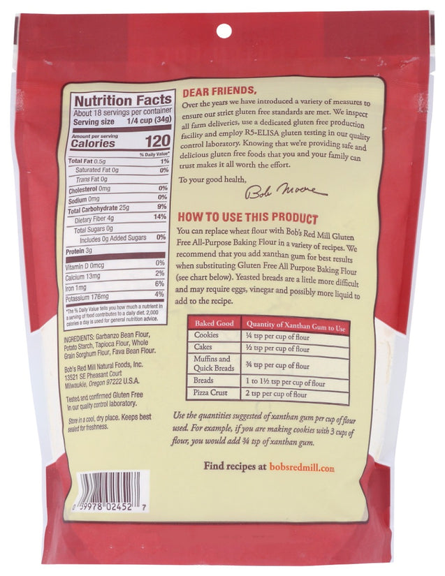 Bobs Red Mill: Gluten Free All Purpose Baking Flour, 22 Oz
