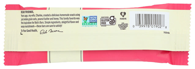 Bobs Red Mill: Peanut Butter Jelly And Oats Bobs Bar, 1.76 Oz