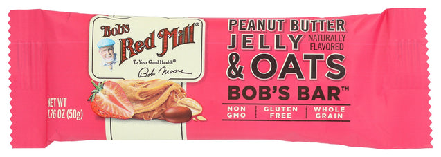 Bobs Red Mill: Peanut Butter Jelly And Oats Bobs Bar, 1.76 Oz