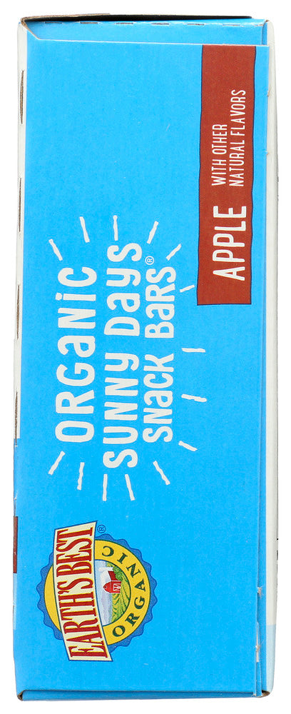 Earth's Best: Organic Sunny Days Snack Bars Apple, 5.3 Oz