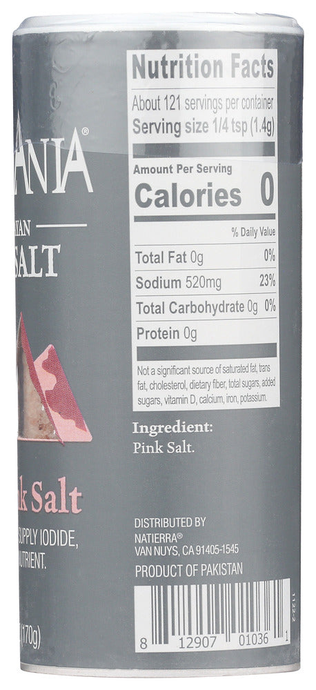 Himalania: Himalayan Fine Pink Salt, 6 Oz