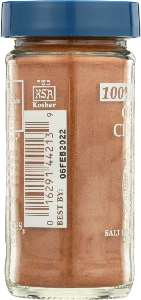 Morton & Bassett: Ground Cinnamon, 2.3 Oz