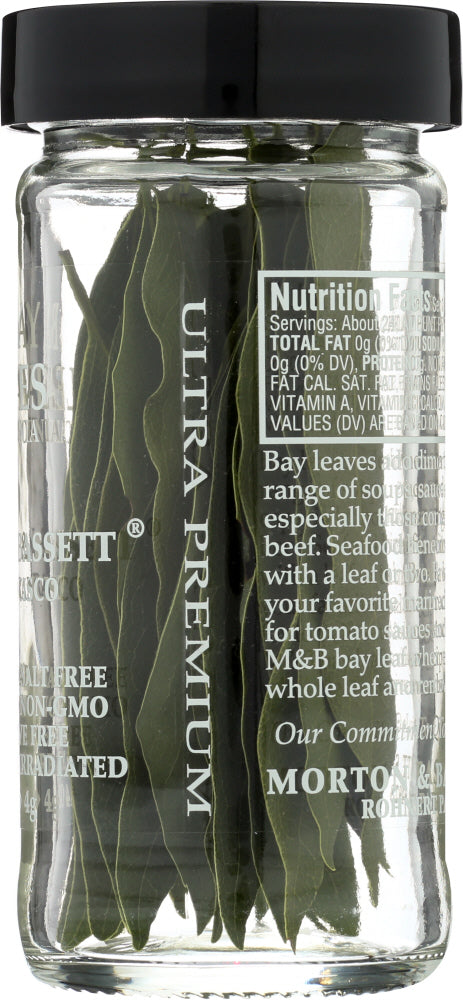 Morton & Bassett: All Natural Bay Leaves California, 0.14 Oz