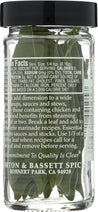 Morton & Bassett: All Natural Bay Leaves California, 0.14 Oz