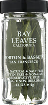 Morton & Bassett: All Natural Bay Leaves California, 0.14 Oz