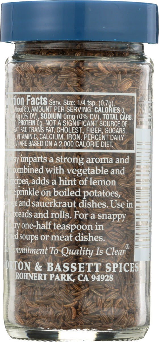 Morton & Bassett: Caraway Seeds, 2 Oz