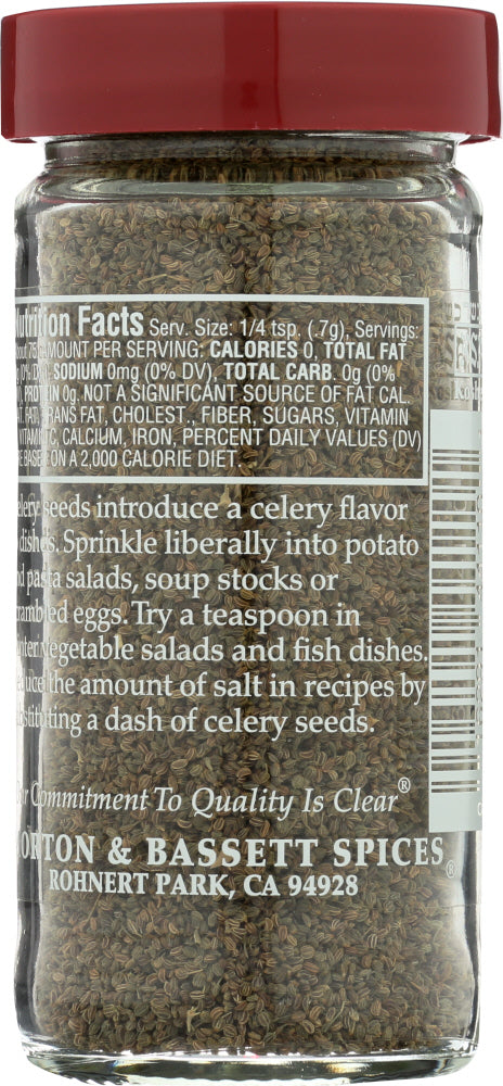 Morton & Bassett: Spices Celery Seed, 1.9 Oz